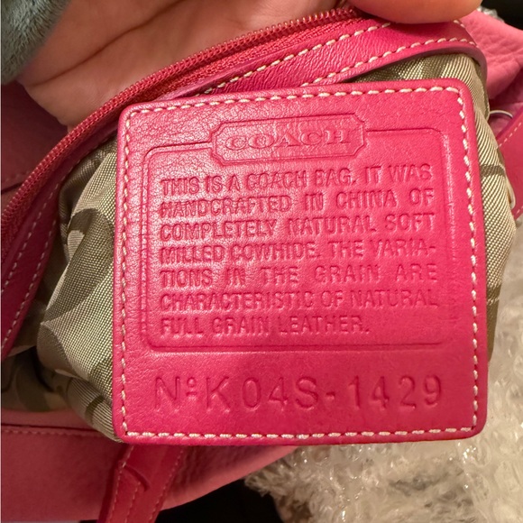 Coach Vintage Pink East West Legacy Leather Shoulder Bag - Picture 3 of 6